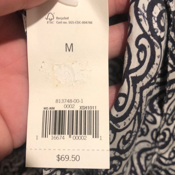 NWT Banana Republic 100% silk top size medium - Picture 7 of 13